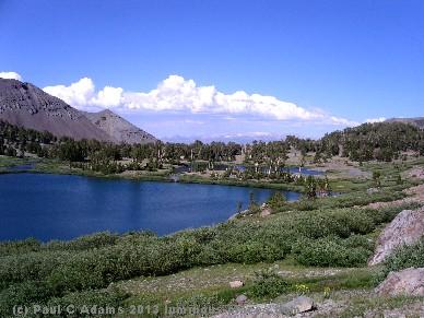 lake in high
                          Sierra Nevada mountains